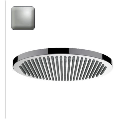 Pomme de tête ø 280 mm en ABS avec rotule et diffuseur nickel satiné Apice - Bossini I00430094