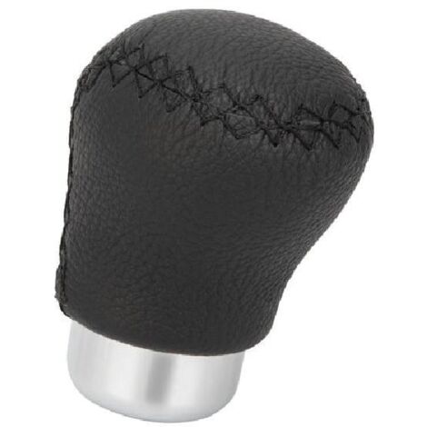 POMMEAU CUIR NOIR (AVEC BAGUE DE MARCHE AR)