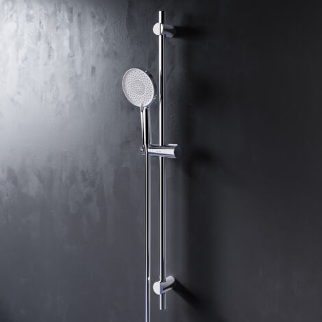 Pommeau de douche 3 jets, flexible et barre, Chromé F01XA000 X-Joy AM.PM
