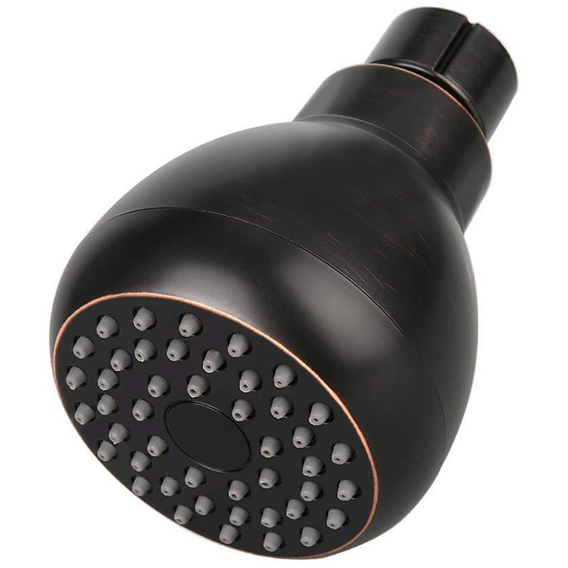 Pommeau de douche carr/é haute pression chrom/é