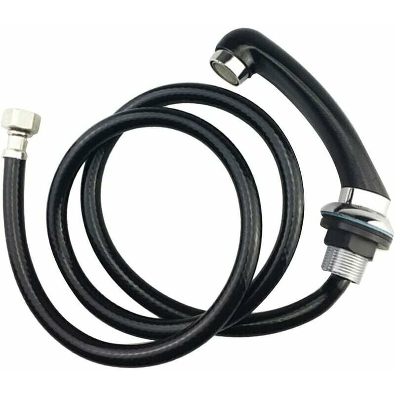 Pommeau de douche à levier avec tuyau pour lavabo