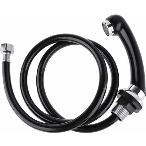 Pommeau de douche à levier avec tuyau pour lavabo