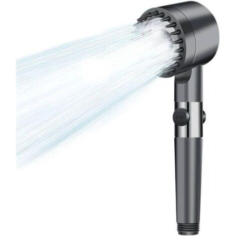 Pommeau de Douche à Main - Économe en Eau - Avec Filtre  Haute pression - Économie d'eau - Pour Salle de Bain - Pommeau de Douche avec Bouche en Silicone pour Spa/Massage,