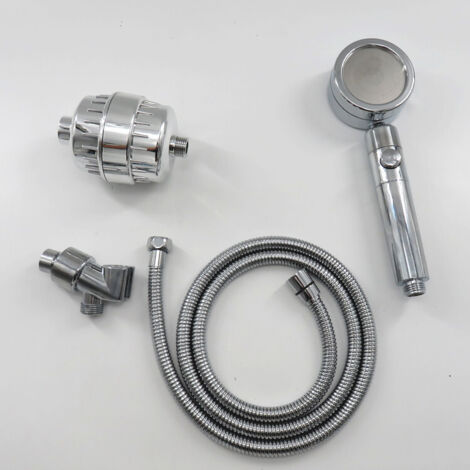 Pommeau de douche à main transversal oscillant, conception à économie d'eau sous pression, pommeau de douche amovible, filtre d'arrêt d'eau à un bouton