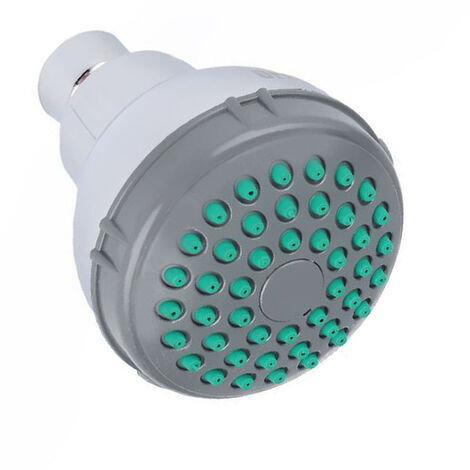 Pommeau de douche à pulvérisation, trou de sortie d'eau verte, petite pomme de douche amovible haute pression pour accessoire de salle de bain