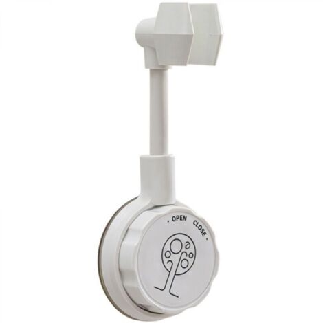 Pommeau de douche à ventouse réglable, support mural pour douchette, pommeau de douche amovible