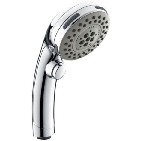 Pommeau de douche avec bouton d'arrêt Douchette à main 5 types de pommeaux de douche au choix Pommeau de douche anti-calcaire à picots universel