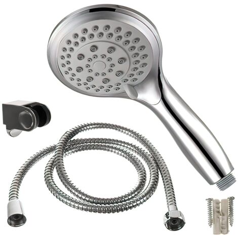 Pommeau de douche avec flexible - Poignée de douche-AquaForge