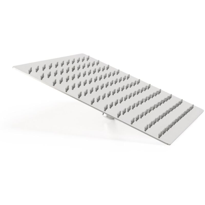 Bagnoclic - Pommeau de douche carré 30 x 30 en acier chromé anticalcaire