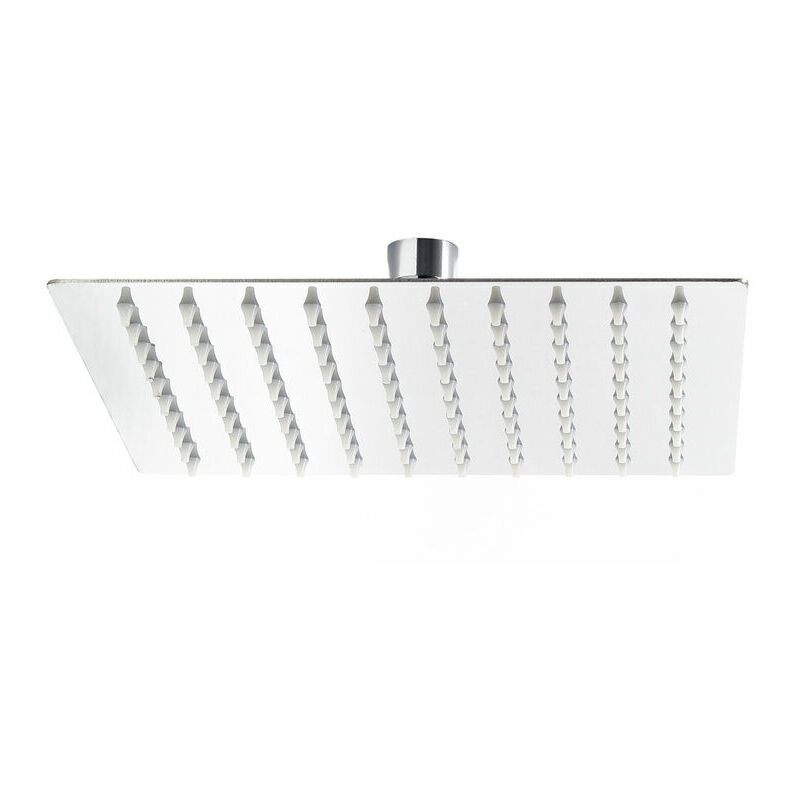 Pommeau de douche Carré 30x30cm Tête de douche Acier inoxydable