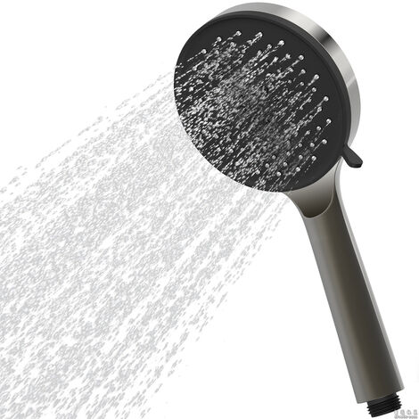 Pommeau de douche CENTIFREE 3F avec commande à une main et fonctionnalités de nettoyage faciles(Gun metal painting)