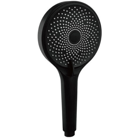 Pommeau de douche, douche à main grande Tête de douche à main avec de jet douche amovible, premium. (noir)