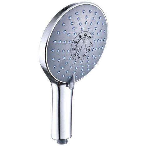Pommeau de douche, douchette grande taille (diamètre 15cm), douchette haute pression, 7 modes d'économie d'eau pour spa de massage de salle de bain