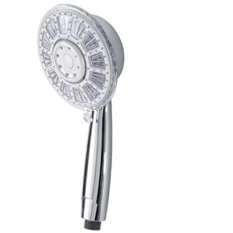 Pommeau De Douche En Abs Chromé Pommeau De Douche Led Multifonctions