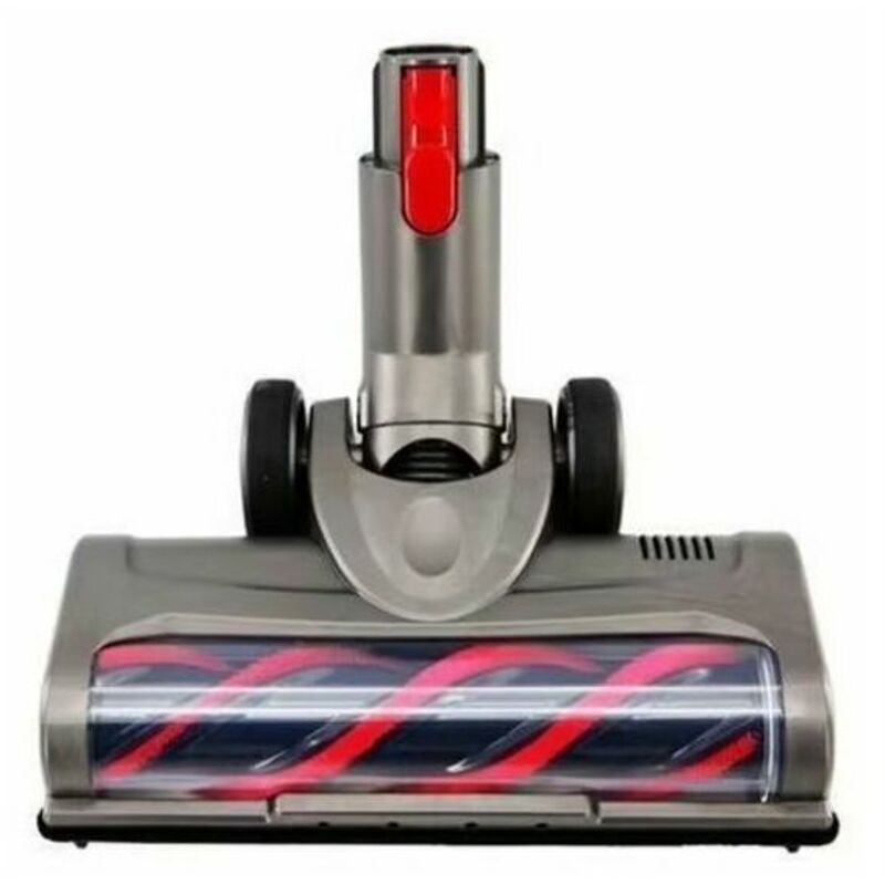 Brosse Rotative Motorisée électrique compatible pour Dyson V7 V8 V10 V11 V12 V15 Rouleau Souple pour Parquet Carrelage et Lumière Led