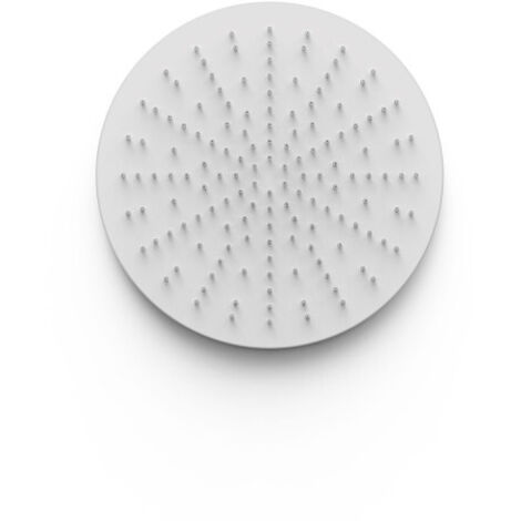 Pommeau de douche encastré au plafond Blanc mat - TRES 13495001BM
