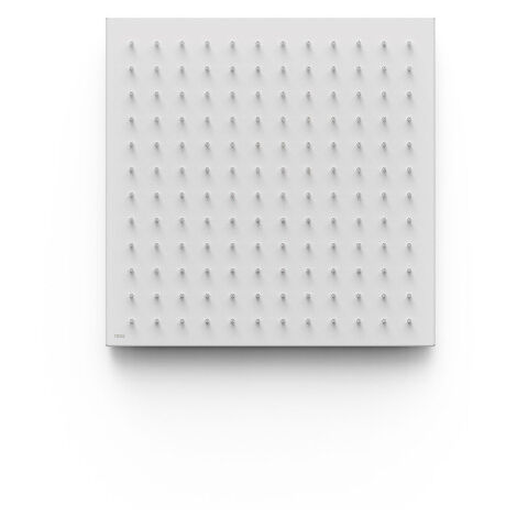Pommeau de douche encastré au plafond Blanc mat - TRES 13495101BM