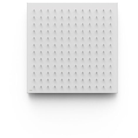 Pommeau de douche encastré au plafond Blanc mat - TRES 13495101BM