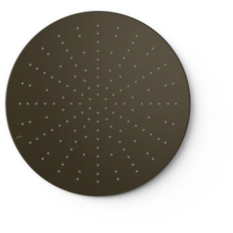 Pommeau de douche encastré au plafond Noir bronze - TRES 13495001KMB