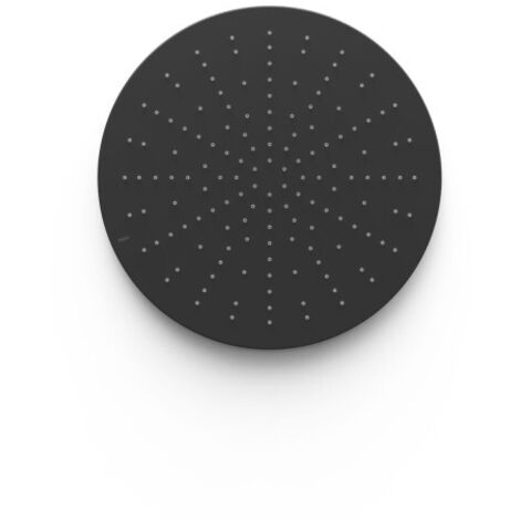 Pommeau de douche encastré au plafond Noir mat - TRES 13495001NM