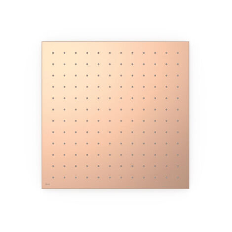 Pommeau de douche encastré au plafond Or Rose Mat 24K - TRES 13495101OPM