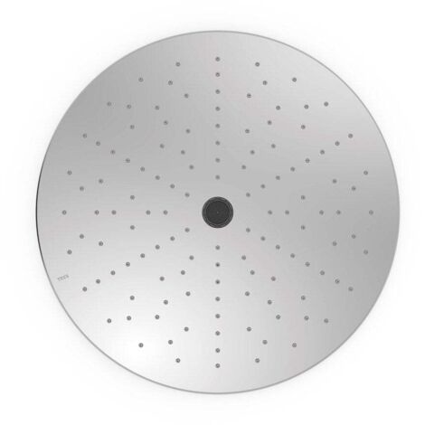 Pommeau de douche encastré au plafondAvec 2 types de jet (pluie/free flow) Chrome - TRES 13495002