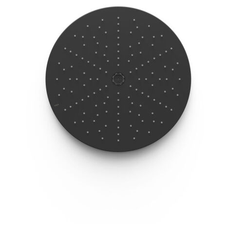 Pommeau de douche encastré au plafondAvec 2 types de jet (pluie/free flow) Noir mat - TRES 13495002NM