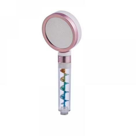 Pommeau De Douche Filtre Multi Filtration Eau Douce Élimination Chlore Hydratant Peau Type A Ou Rose