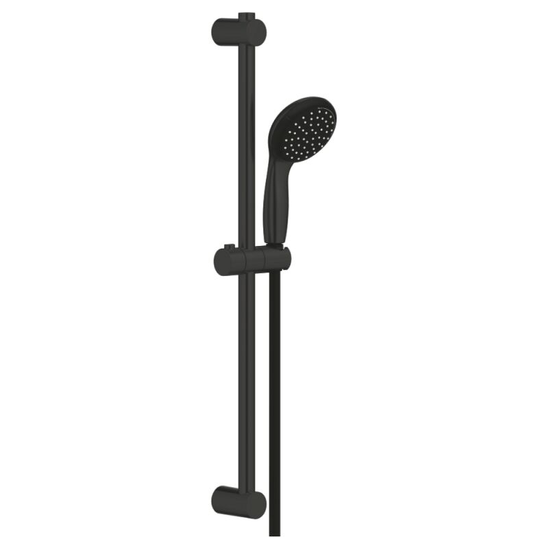 Grohe - Pommeau de douche 2 jets avec barre noir mat
