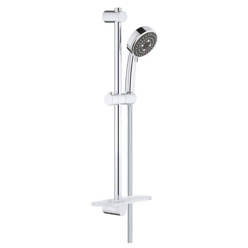Ensemble VITALIO COMFORT GROHE 26096000 douchette 3 jets + barre 60 cm + flexible 175 cm