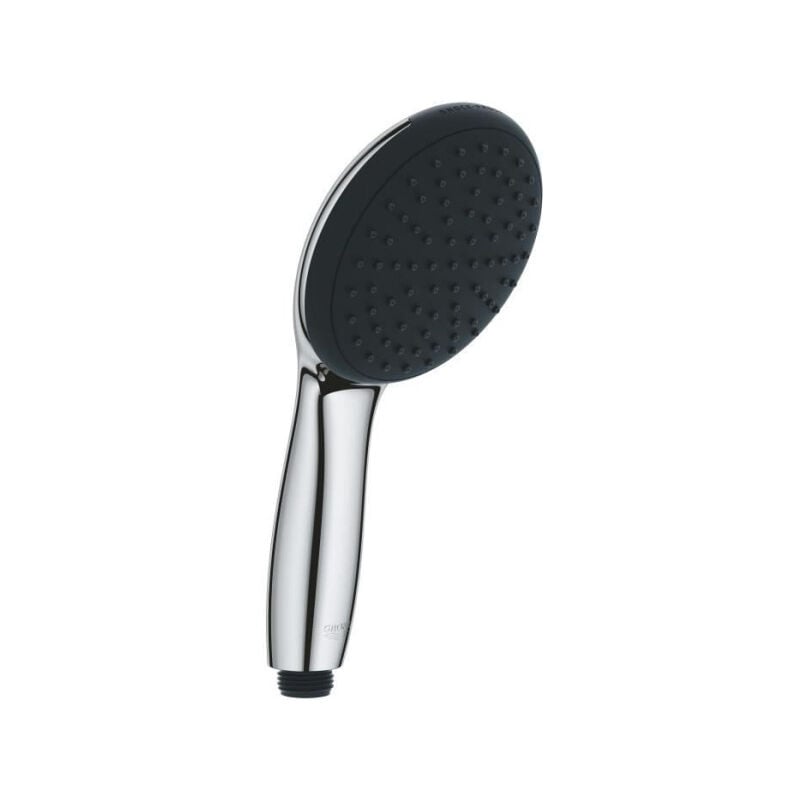 Grohe - Pommeau de douche Vitalio Start 110 27940001 - 1 jet Pluie - Economie d'eau - Procédé anti-calcaire - Chromé