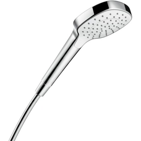 Pommeau de douche HANSGROHE Croma E EcoSmart blanc/chromé