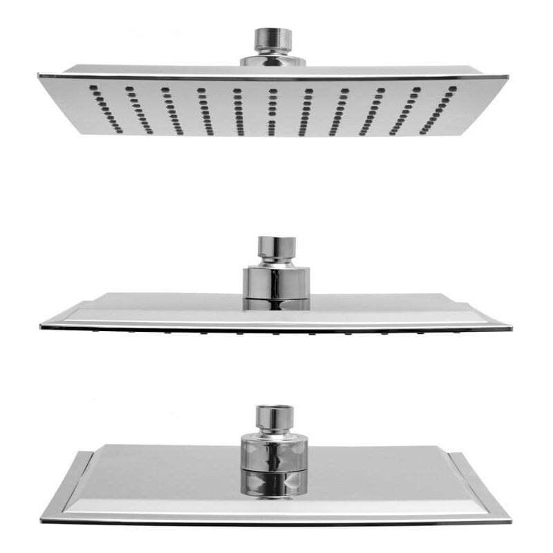 Viking Choice - Pommeau de douche pluie 25 x 25 cm chrome