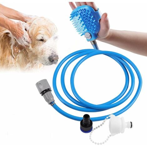 1pc Douche De Lavage Pour Chien Avec Tuyau Pommeau De Douche