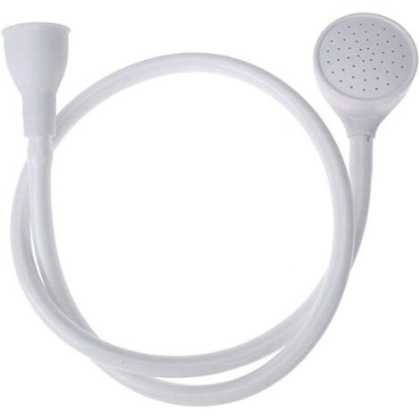 Pommeau de Douche pour Animaux De Compagnie Robinet De Douche Douche Outil Lavabo Tuyau Lavage des Cheveux Baignoire Poche Rond Bébé Robinet Poussoir Arroseur