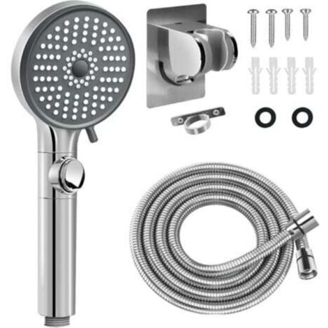 Pommeau de douche pour camping-car avec flexible, pommeau de douche haute pression 5 modes, économie d'eau pour camping-car, caravane, caravane.