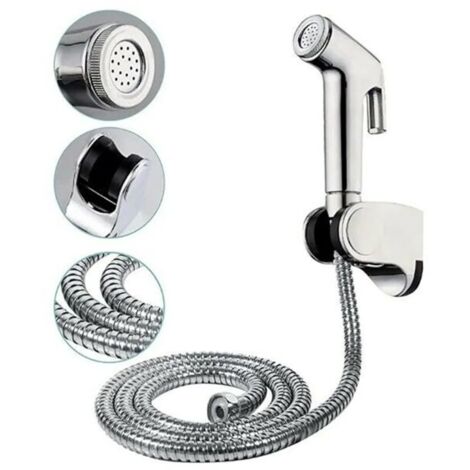 Pommeau de douche pour camping-car avec tuyau de 1,5 m, filetage 1/2", pour baignoire, caravane, camping-car, bateau, salon de coiffure, nettoyage des animaux domestiques