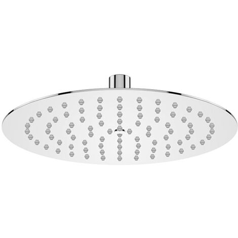 Pommeau de douche rond en acier inoxydable AquaCraft  Douche de pluie 250 mm polie haute brillance  Économie d&39eau de 6 l/min  Conception ultra-mince  Pommeau de douche monté au plafond  Pommeau de 