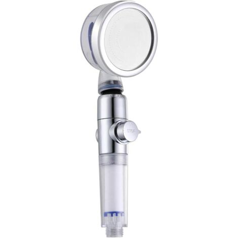 Pommeau de douche Tornado Économie d'eau (jusqu'à -50%) avec régulateur de débit et filtre - Tête articulée - Installation facile
