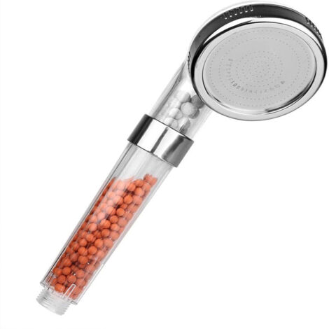 POMMEAU DE DOUCHE UNIVERSEL PIERRES MINÉRALES DOUCHE TONIQUE IONS NÉGATIFS