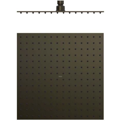 Pommeau de doucheExtra-fin Noir bronze - TRES 134315012KMB