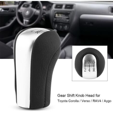 Pommeau de levier 5 vitesses pour Toyota Corolla / Verso / RAV4 / Aygo