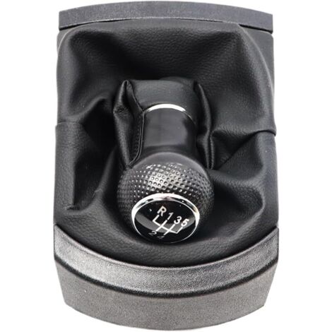 Pommeau de levier de vitesse 5 vitesses noir compatible avec Ibiza 2002-2010 Seat Ibiza 6L