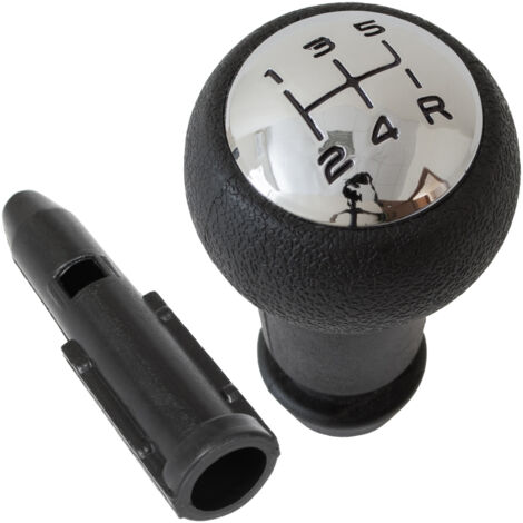Pommeau de levier de vitesse + adaptateur pour Citroën C3, lot de 2 pièces