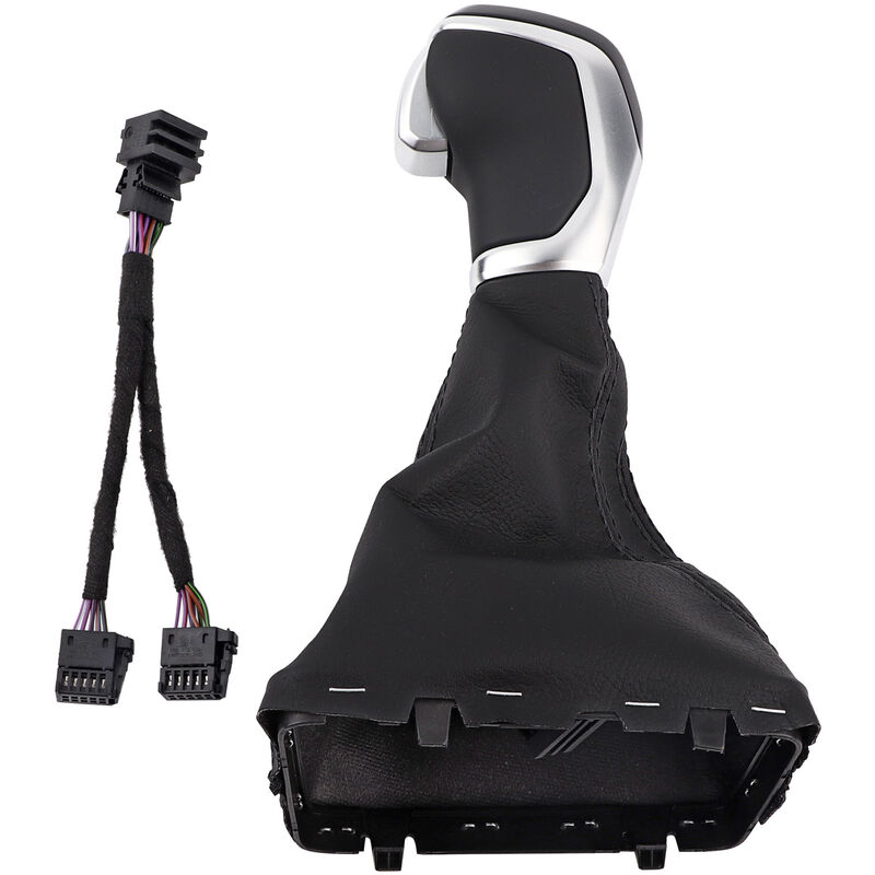Jeffergarden Pommeau de levier de vitesse automatique à LED MQB pour DSG Pommeau de levier de vitesse de voiture Levier de poignée de tête avec