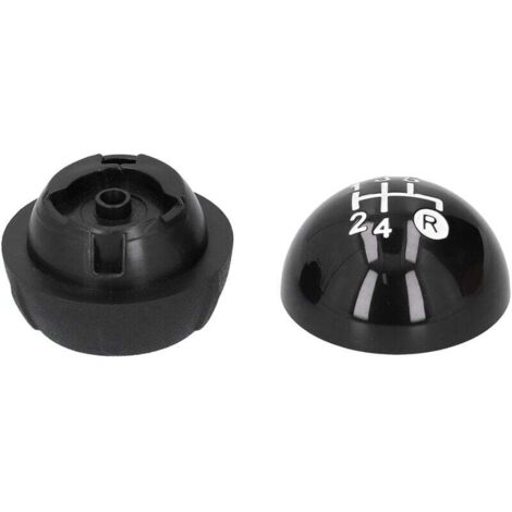 Pommeau de levier de vitesse avec couvercle décoratif pour Fiat 500 500C 2007‑2018 LHD RHD