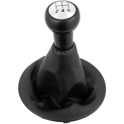 BEIJIYI Pommeau de Levier de Vitesse avec Soufflet Compatible pour Peugeot Partner 2008-2022 Citroen Berlingo