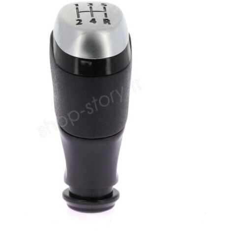 Pommeau de levier de vitesse Clio 4 chrome et noir