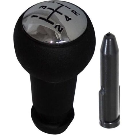 Pommeau de levier de vitesse + cône pour Peugeot 106 206 306 406 806 107 207 307 407 607 807 108 208 308 408 508 3008 Partner