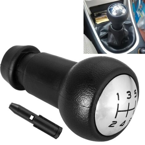 Pommeau de Levier de Vitesse de Voiture pour Peugeot 106 107 207 301 307 308 407 408 508 3008 1007, pour CITROEN C2 C3 C4 Picasso, 2403 cn, 5 Vitesses Voiture Pommeaux Levier Vitesse